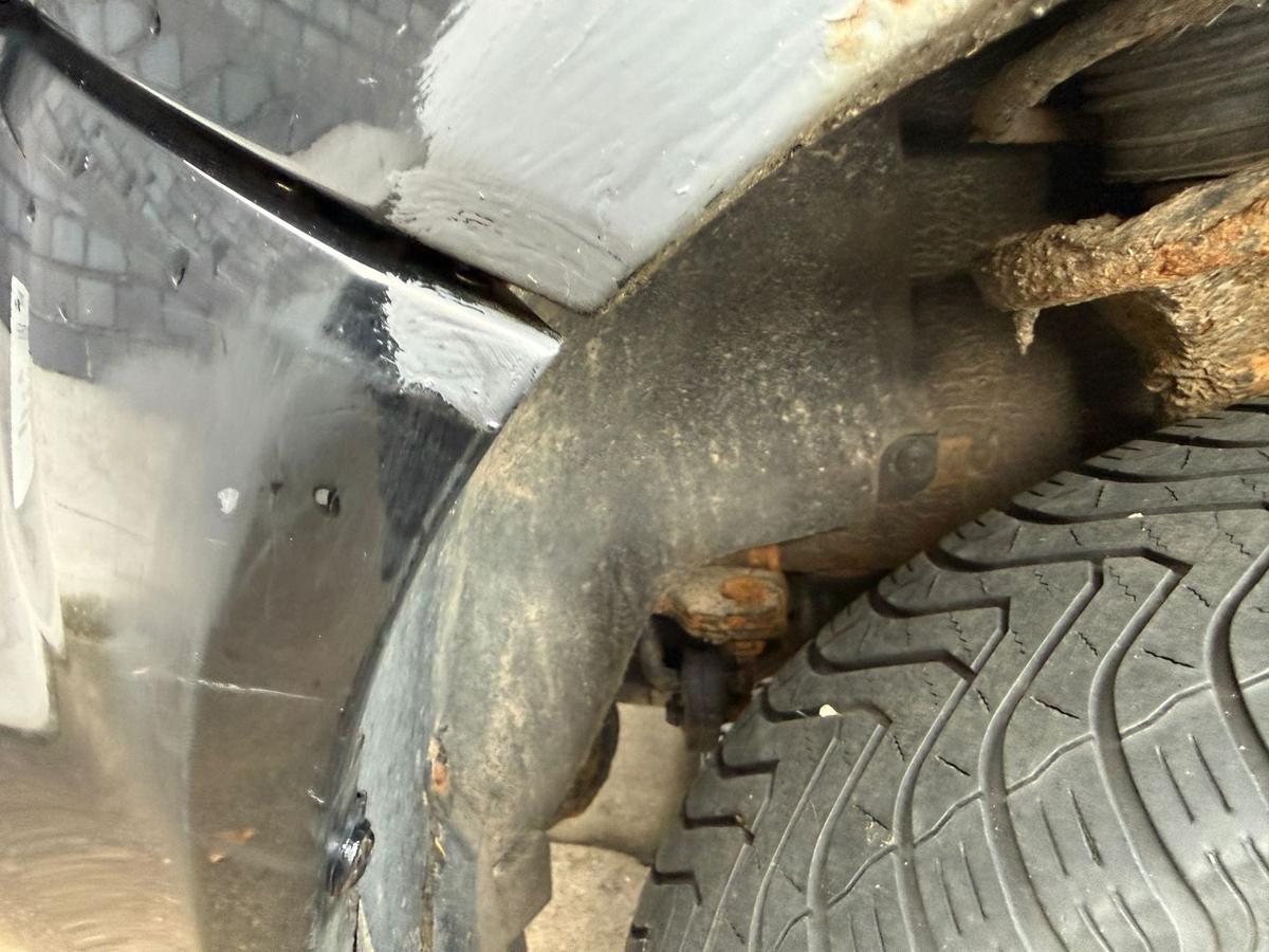 Hyundai Tucson JM original Sto&szlig;stange Sto&szlig;f&auml;nger hinten EB Ebony Black BJ06